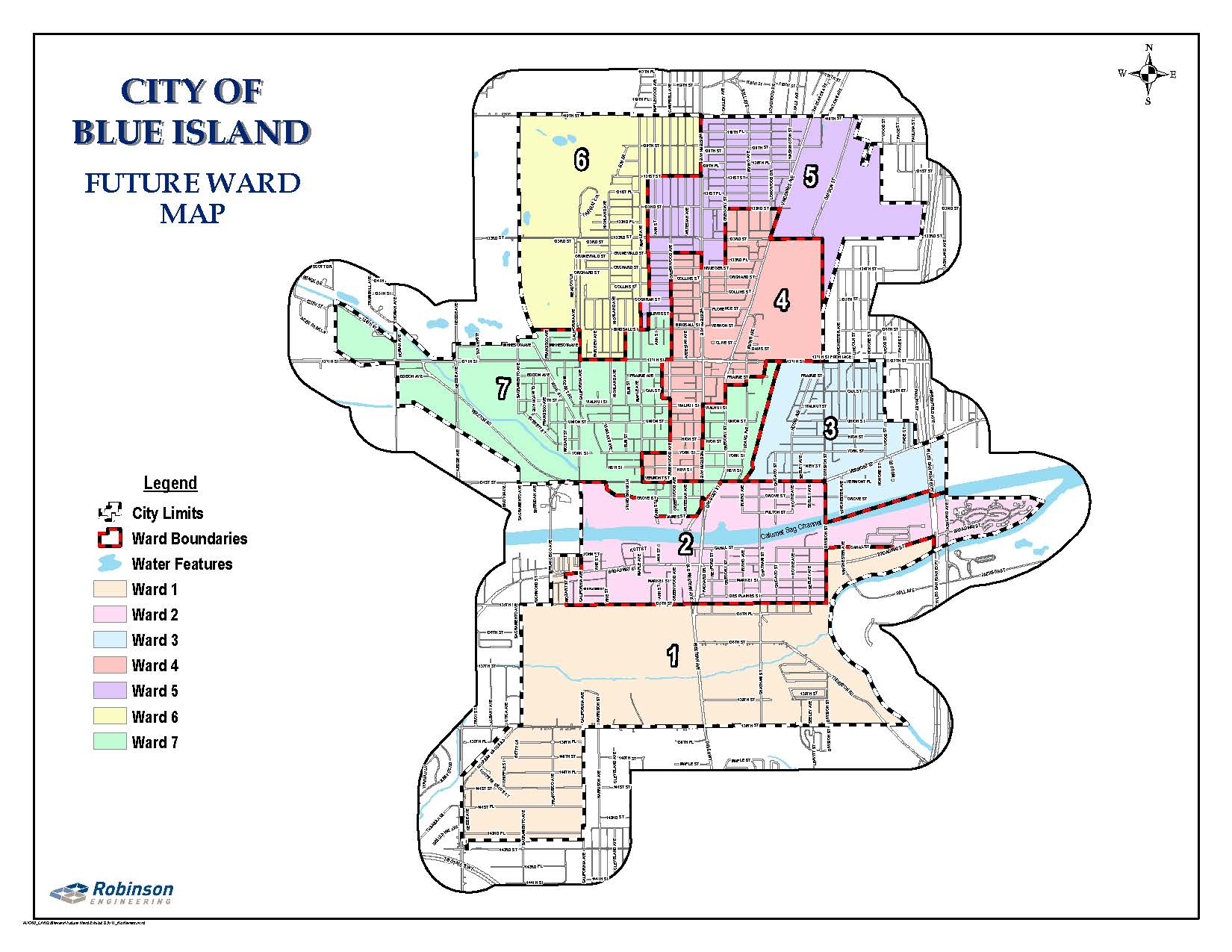 Ward Maps City Of Blue Island
