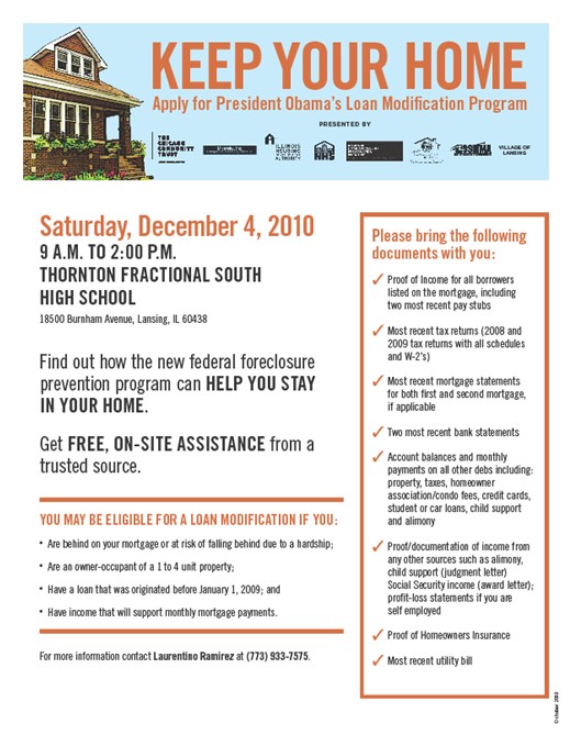 Download the Keep Your Home 12/4/10 Event Flyer [.pdf]